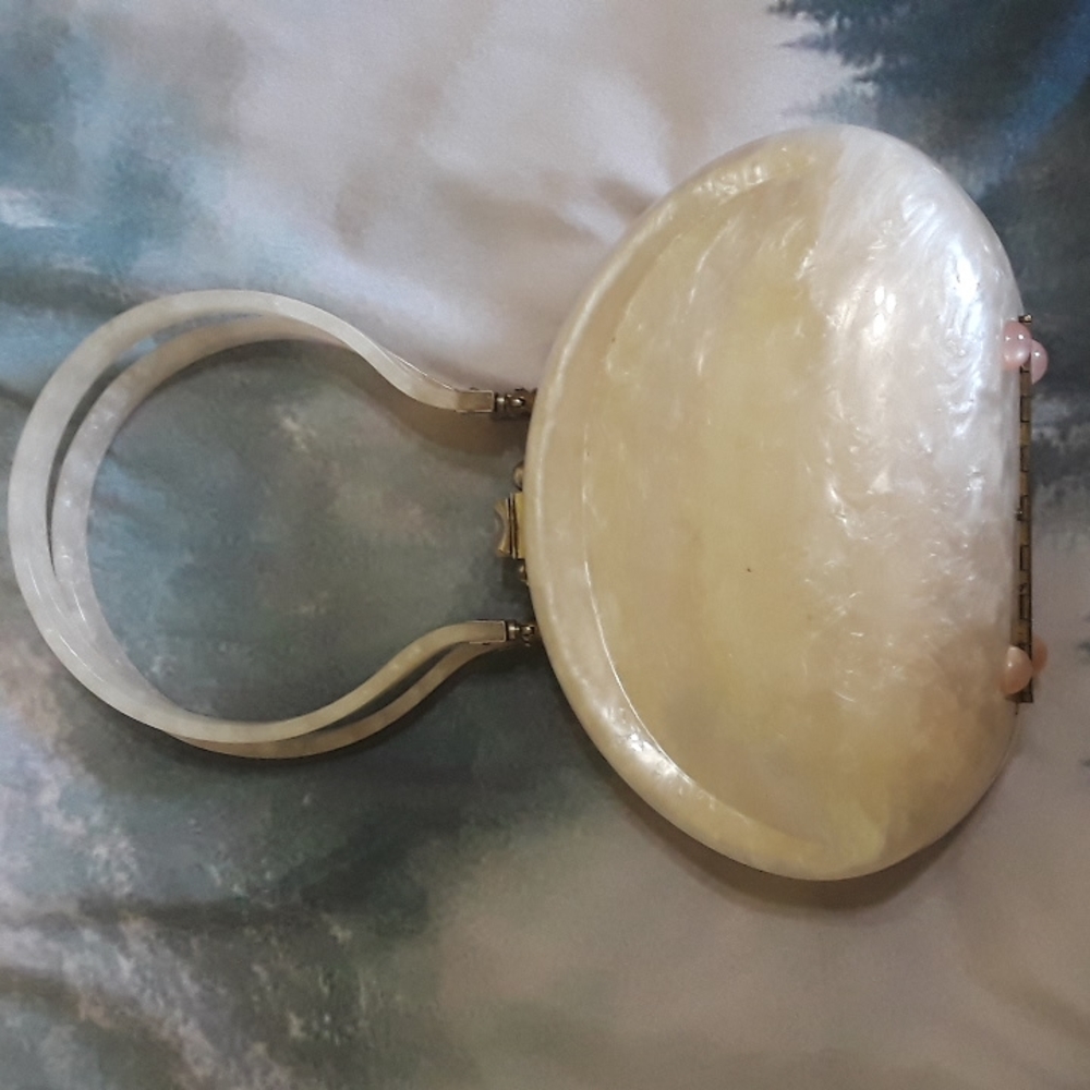 Vintage 1950s Lucite Purse